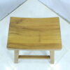 Curve Top Stool Teakwood